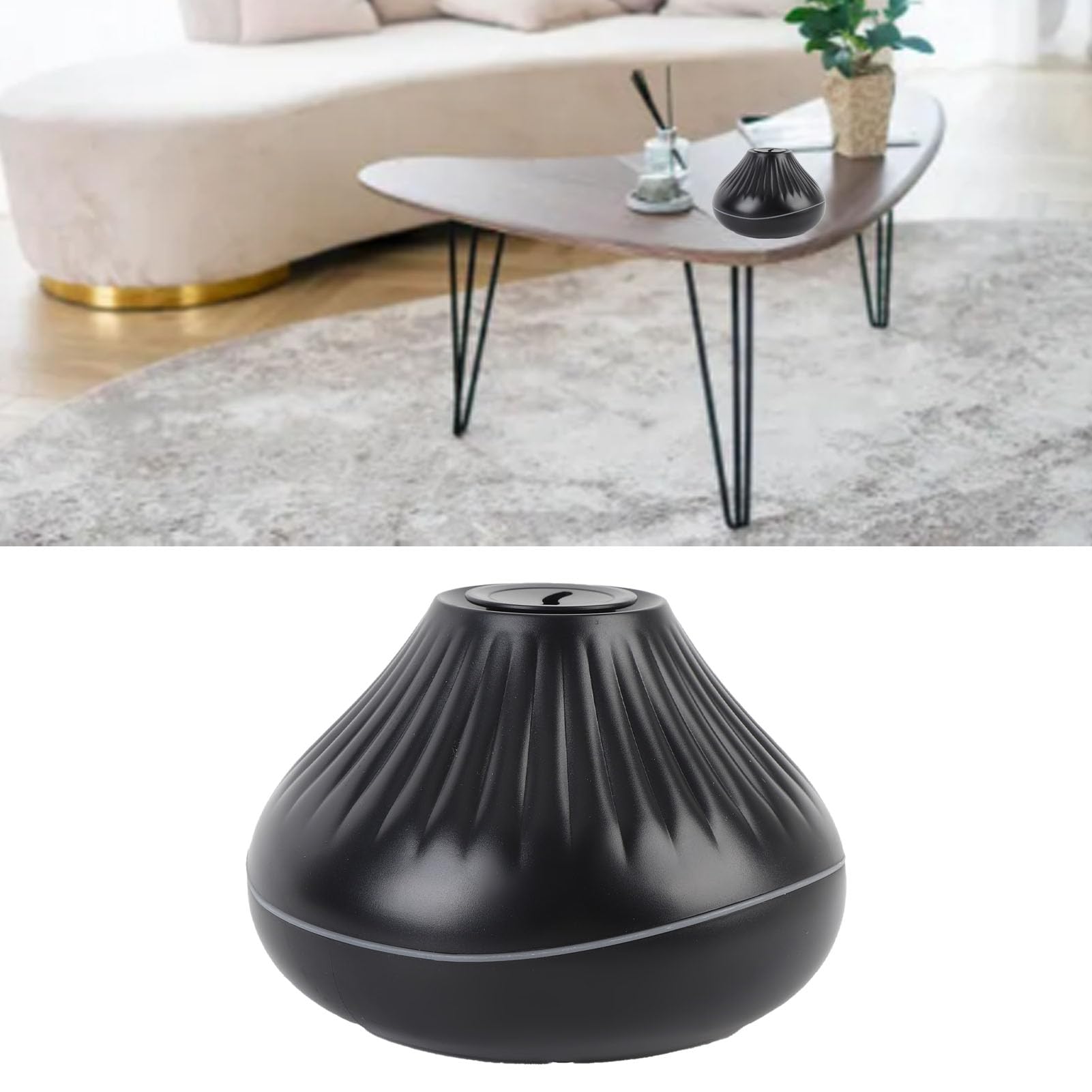Amazon.co.jp: ディフューザー加湿器、7色エッセンシャルオイル